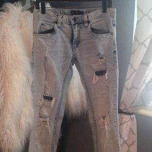 Men's Empyre Distressed Skeletor Jeans--Size 30